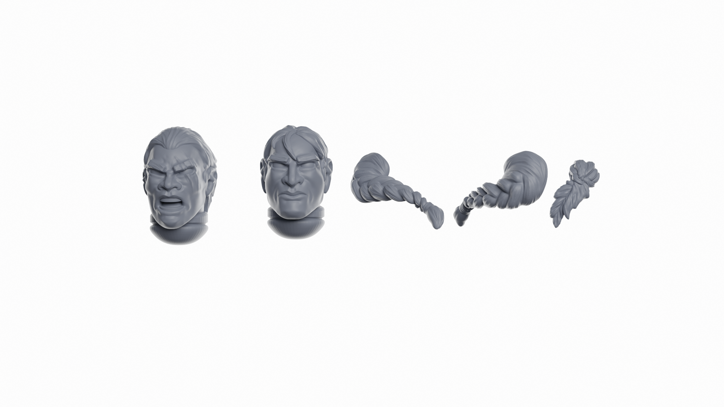 Makwa Marines Squad | Space Bears (10) - MKX Prime Brothers - Tabletop Time - 3d Printed Mini Marines