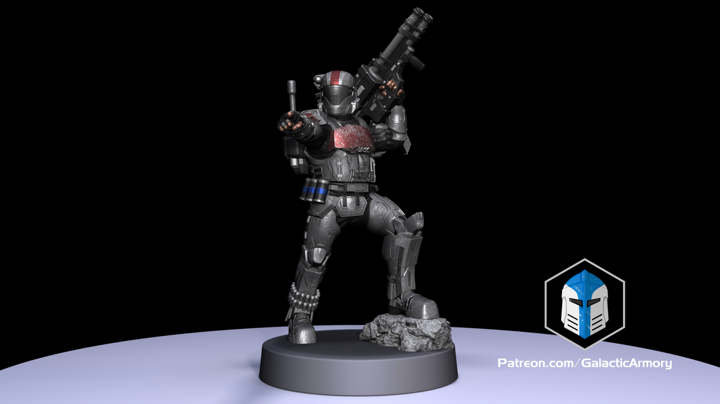 Marine Drop Shock Troopers (12) - UNSC - Ringworld - Galactic Armory