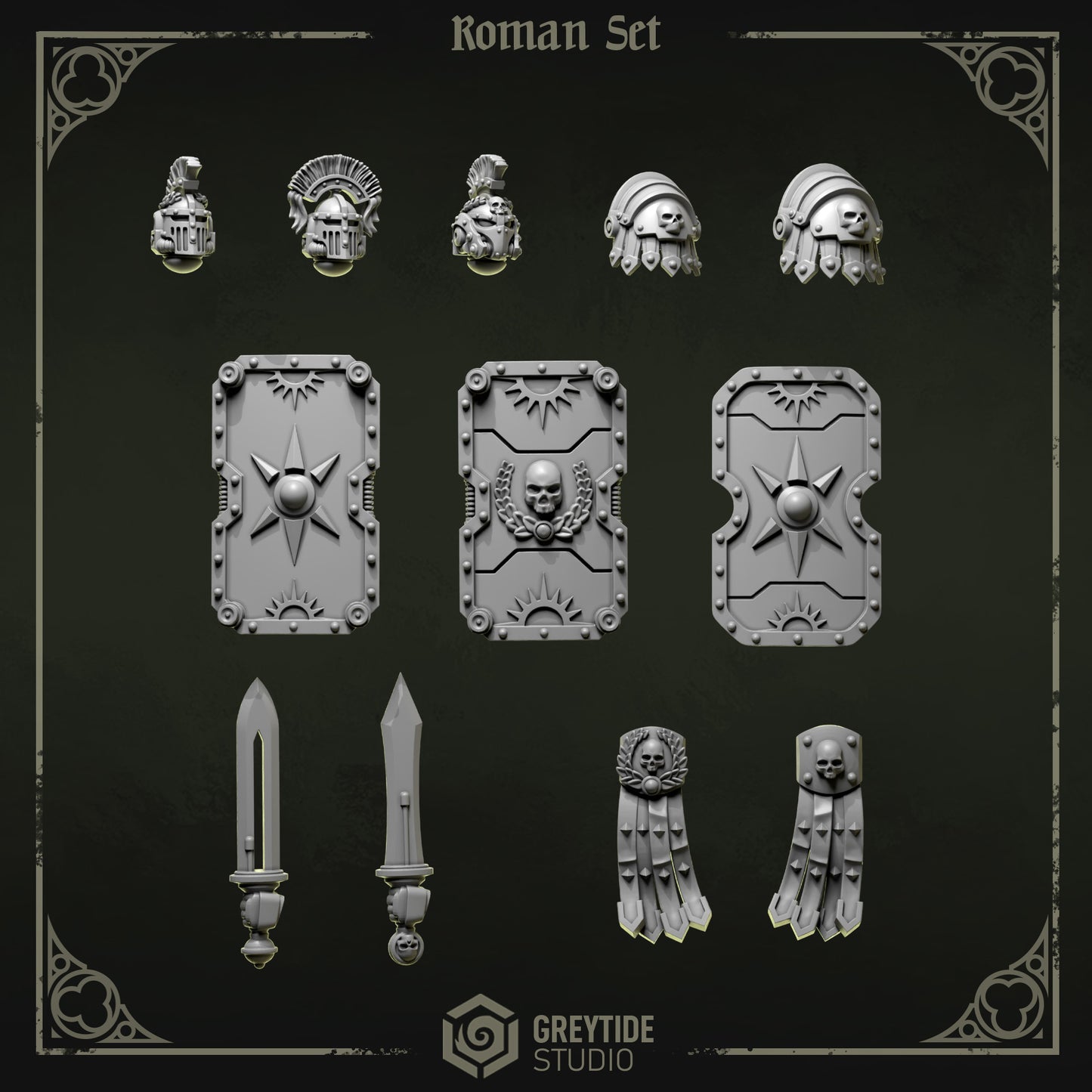 Roman Set | Battle Brothers - Greytide - Miniatures
