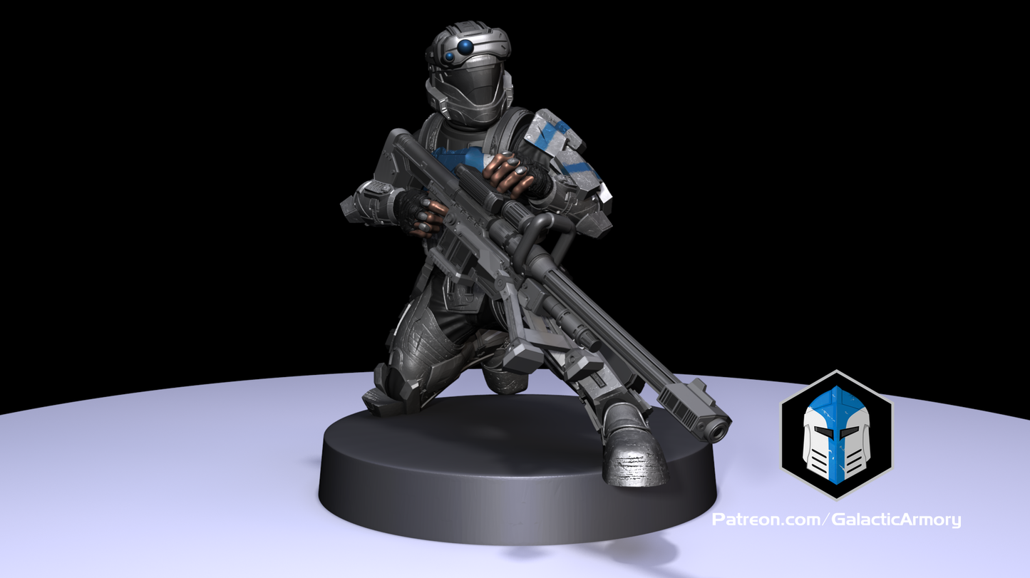 Marine Drop Shock Troopers (12) - UNSC - Ringworld - Galactic Armory