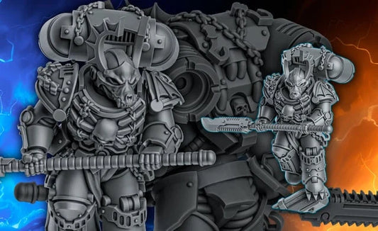 Dismemberer Lord of the Night V.1 | Noctis Horrors Kit (1) - Havoc Brothers - DakkaDakka - 3d Printed Mini Marines