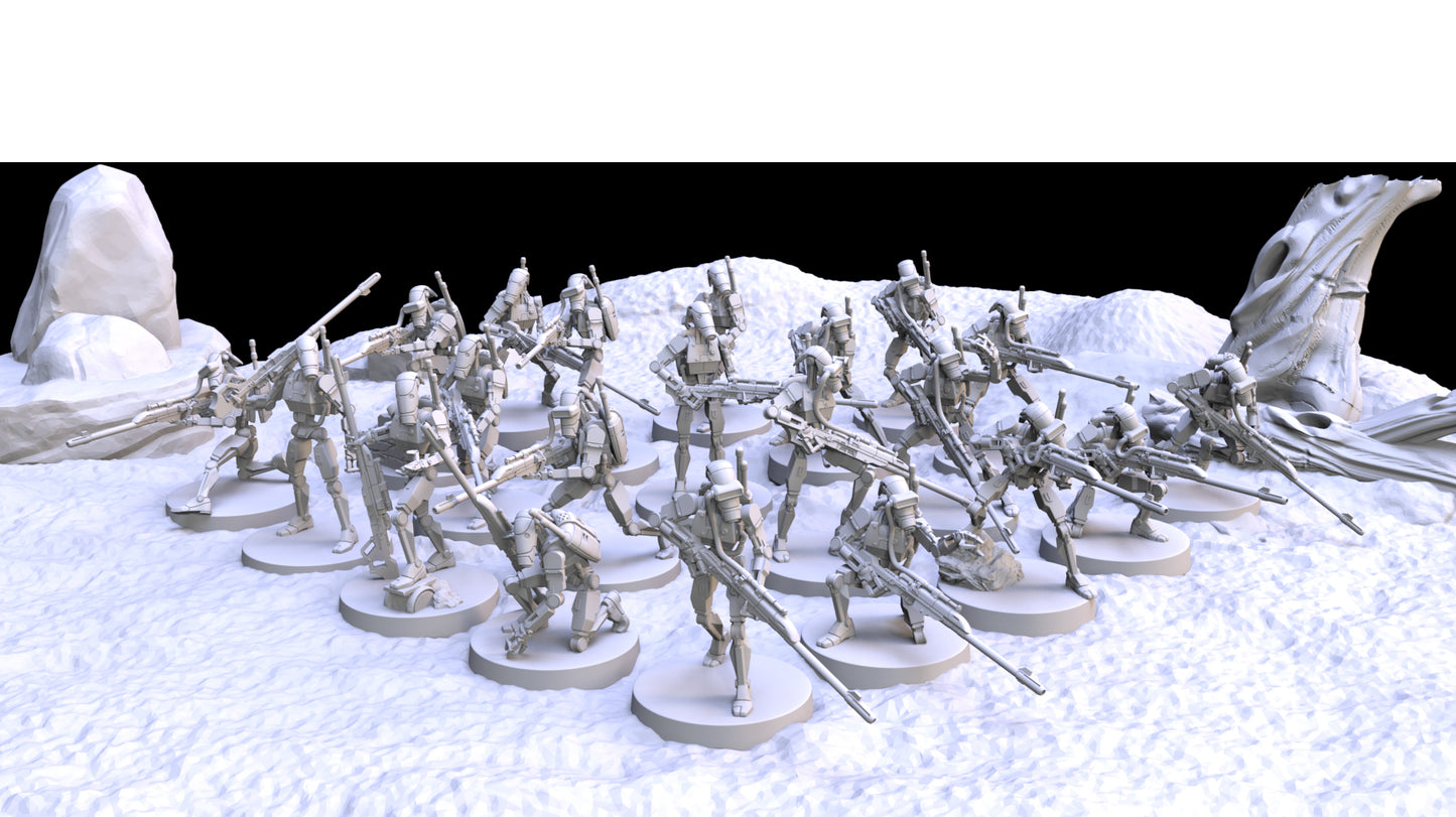 Battle Specialists Droids (20) - Separatists - Galactic Armory