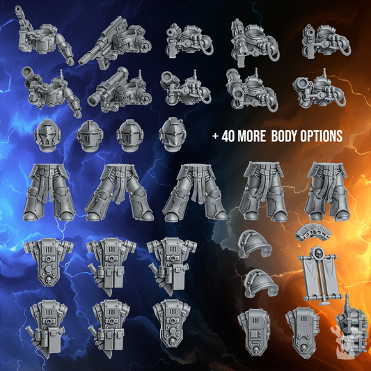 Princeps Cohort Heavy Weapons Squad | Millennium Wars (5) - Battle Brothers - DakkaDakka - 3D Printed Mini Marines
