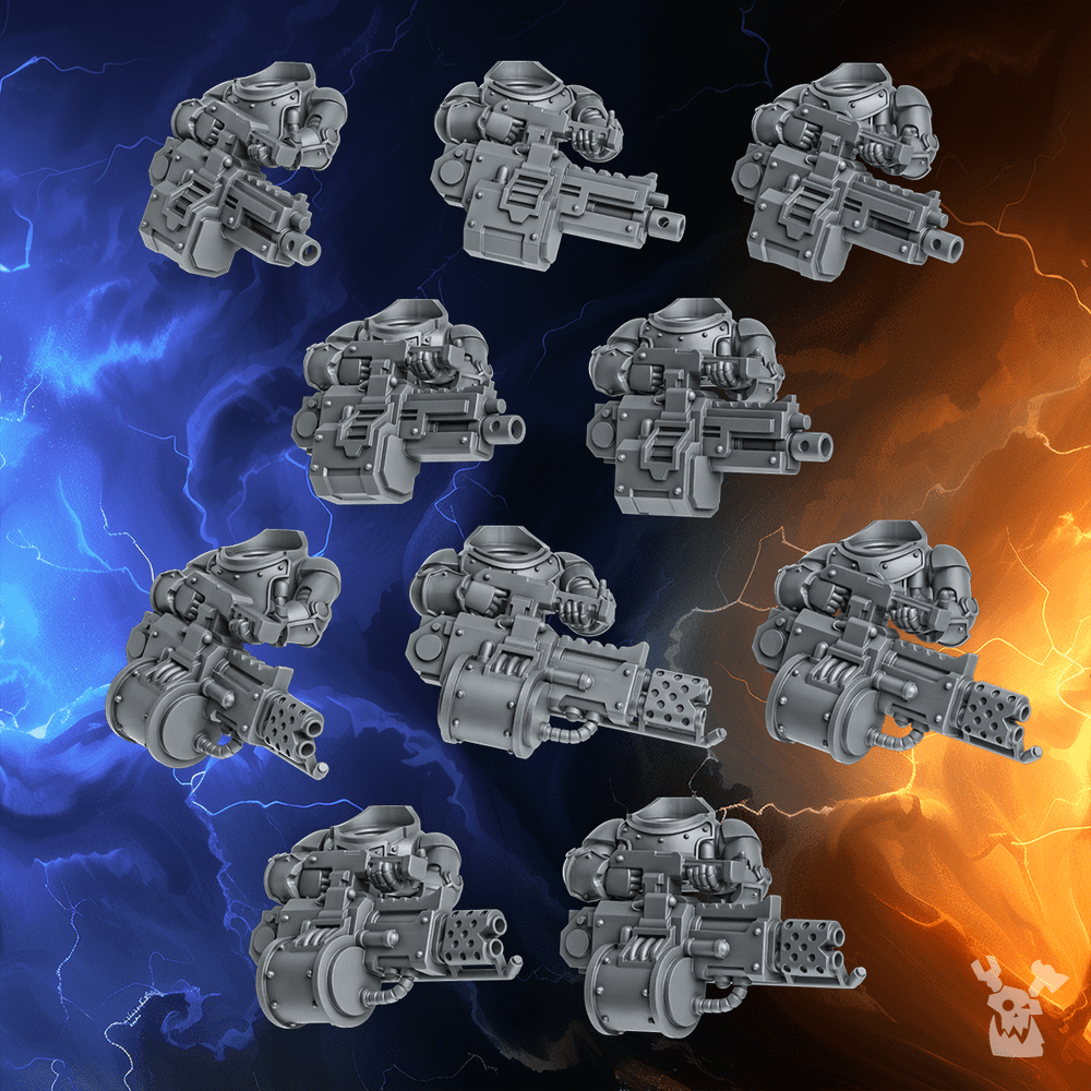 Princeps Cohort Heavy Weapons Squad | Millennium Wars (5) - Battle Brothers - DakkaDakka - 3D Printed Mini Marines