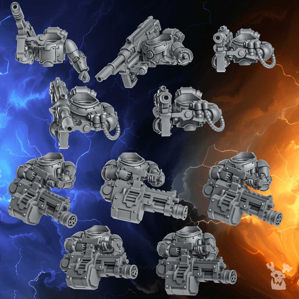 Princeps Cohort Heavy Weapons Squad | Millennium Wars (5) - Battle Brothers - DakkaDakka - 3D Printed Mini Marines