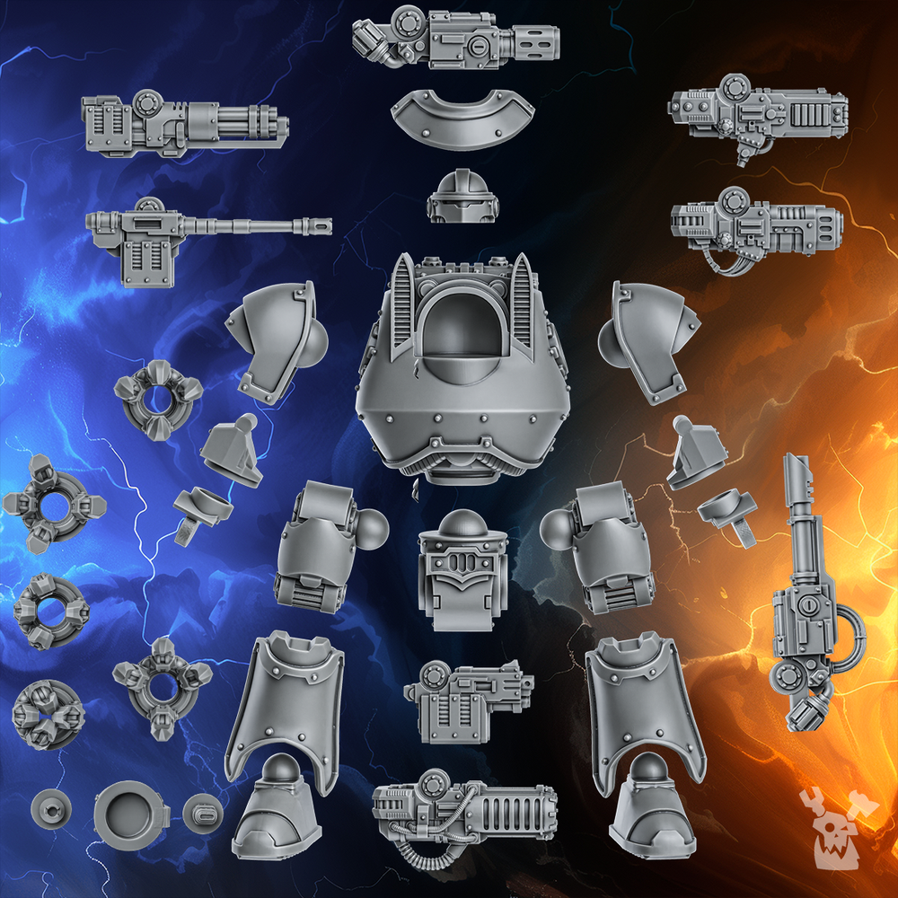 Triarius Dreadmech | Millenium Wars (1) - Battle Brothers - DakkaDakka - 3d Printed Mini Marines