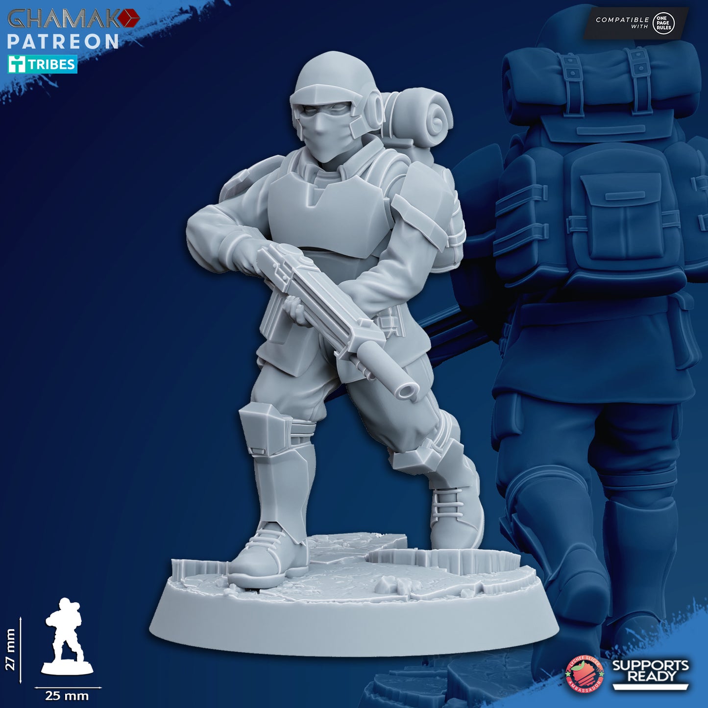 Freedom Guard Assault Troops (10) | Empire Guard - Human Defense Force - Ghamak
