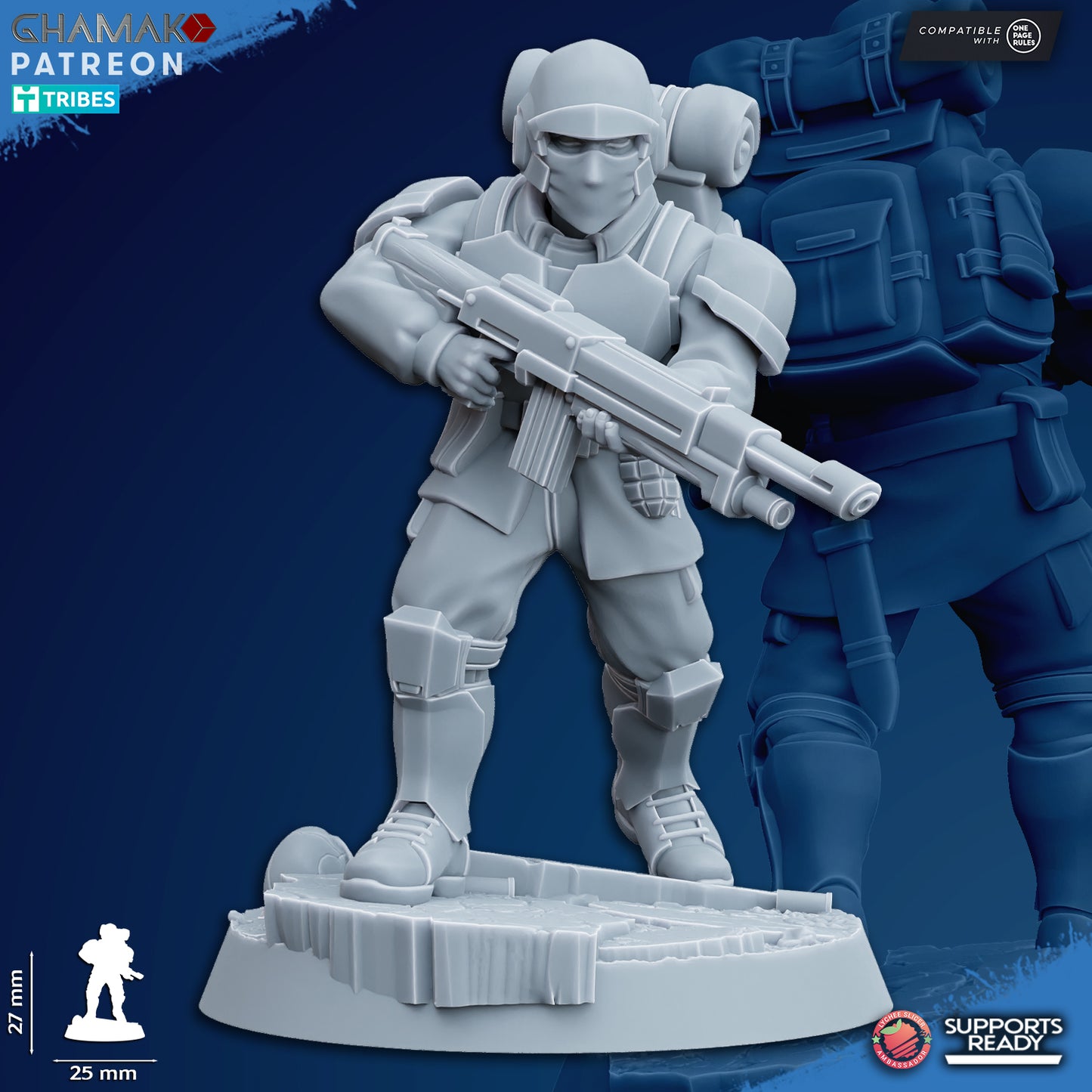 Freedom Guard Assault Troops (10) | Empire Guard - Human Defense Force - Ghamak
