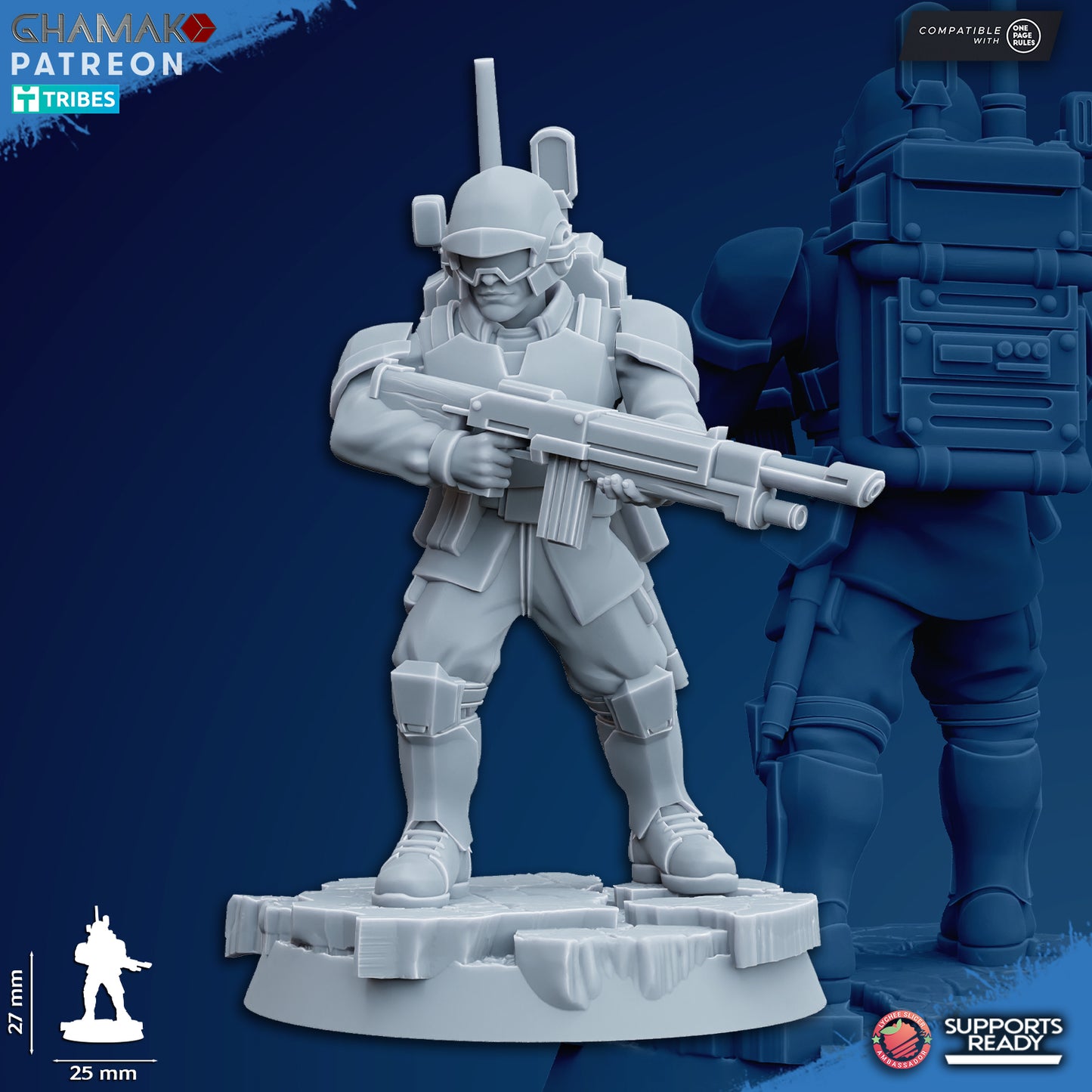 Freedom Guard Assault Troops (10) | Empire Guard - Human Defense Force - Ghamak