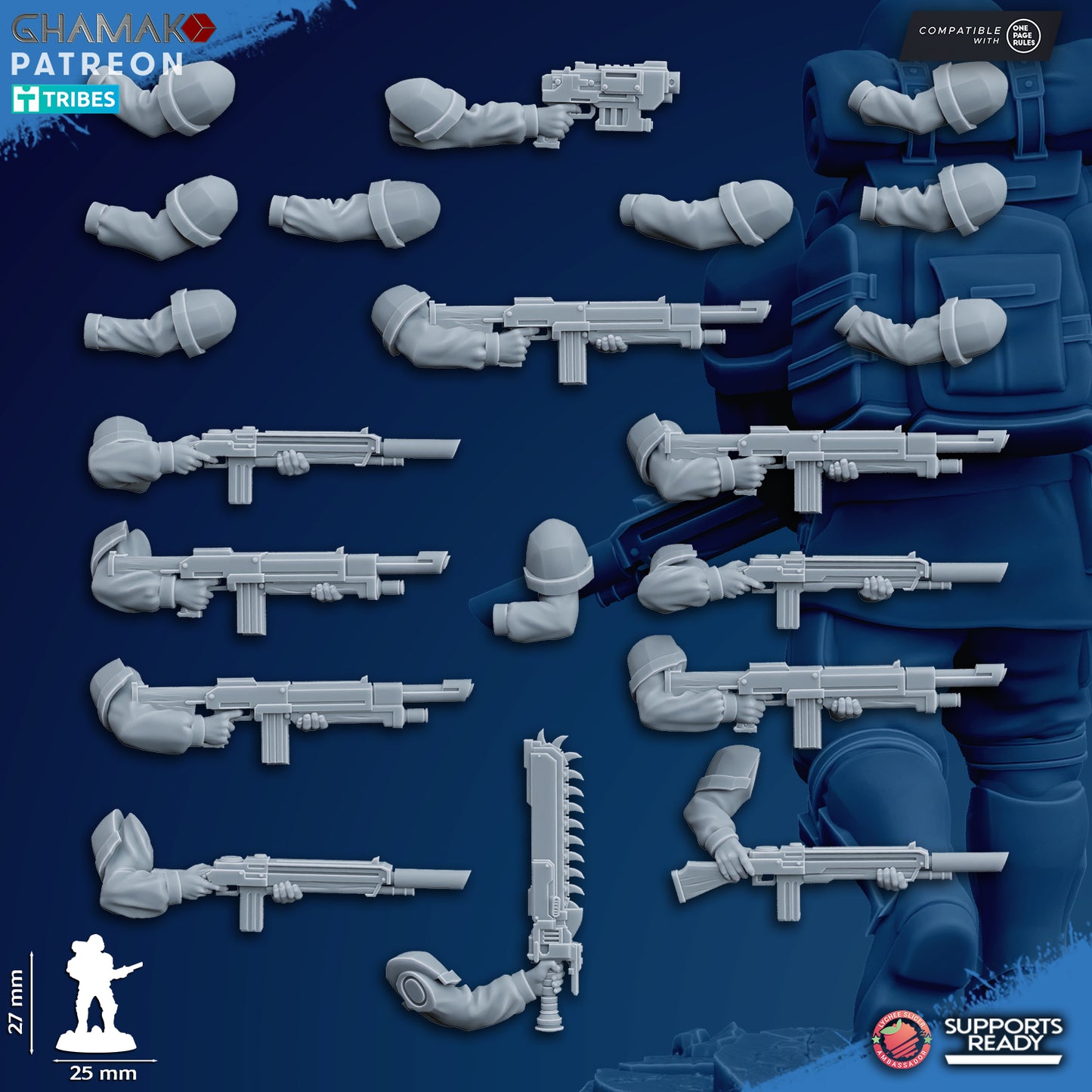 Freedom Guard Assault Troops (10) | Empire Guard - Human Defense Force - Ghamak
