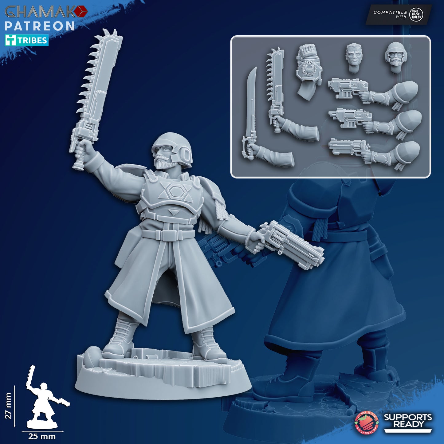 Freedom Guard Lieutenant Colonel (1) | Empire Guard - Human Defense Force - Ghamak