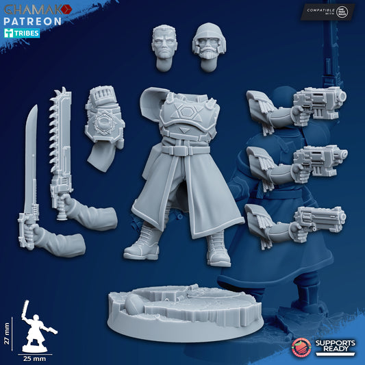 Freedom Guard Lieutenant Colonel (1) | Empire Guard - Human Defense Force - Ghamak