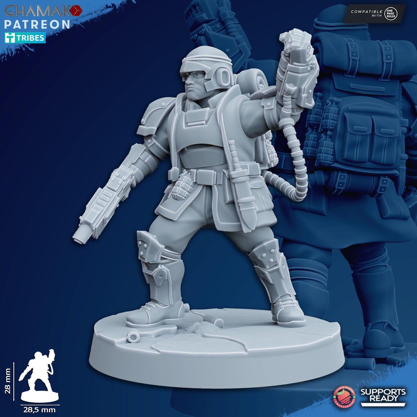 Freedom Guard Command Squad (5) | Empire Guard - Human Defense Force - Ghamak