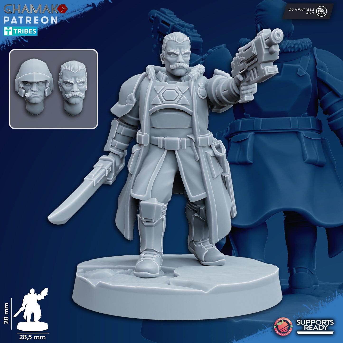 Freedom Guard Command Squad (5) | Empire Guard - Human Defense Force - Ghamak