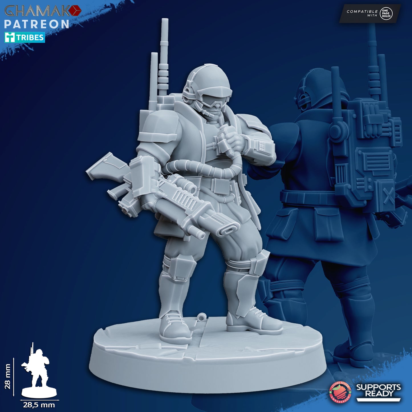 Freedom Guard Command Squad (5) | Empire Guard - Human Defense Force - Ghamak