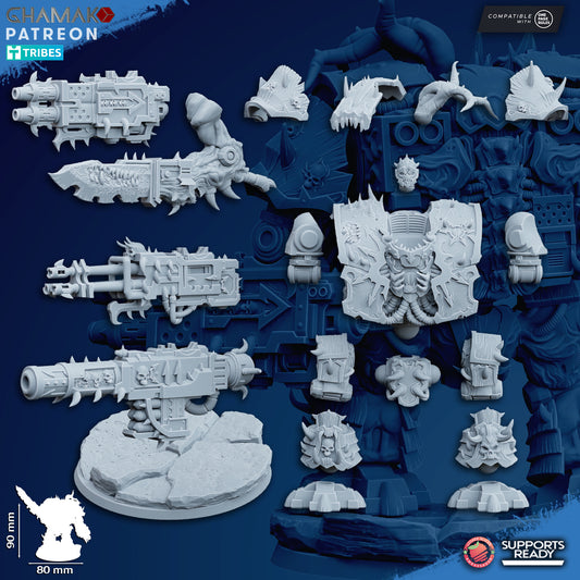 Cursed Sarcophagus | Heretic Knights (1)  - Havoc Brothers - Ghamak - 3D Printed Mini Marines