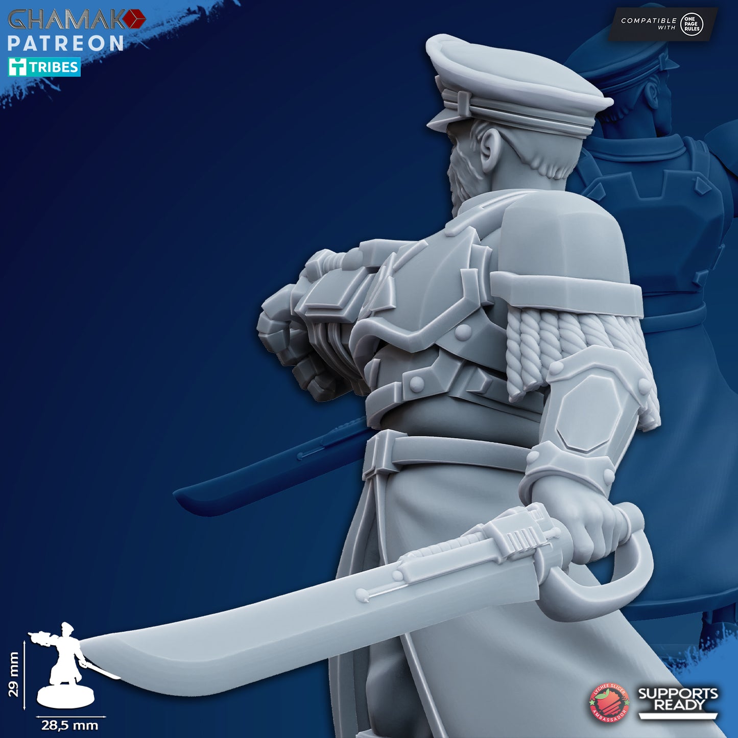 Freedom Guard Commissar 2 (1) | Empire Guard - Human Defense Force - Ghamak