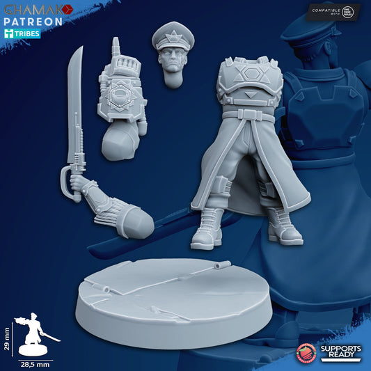 Freedom Guard Commissar 2 (1) | Empire Guard - Human Defense Force - Ghamak