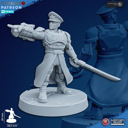 Freedom Guard Commissar 2 (1) | Empire Guard - Human Defense Force - Ghamak