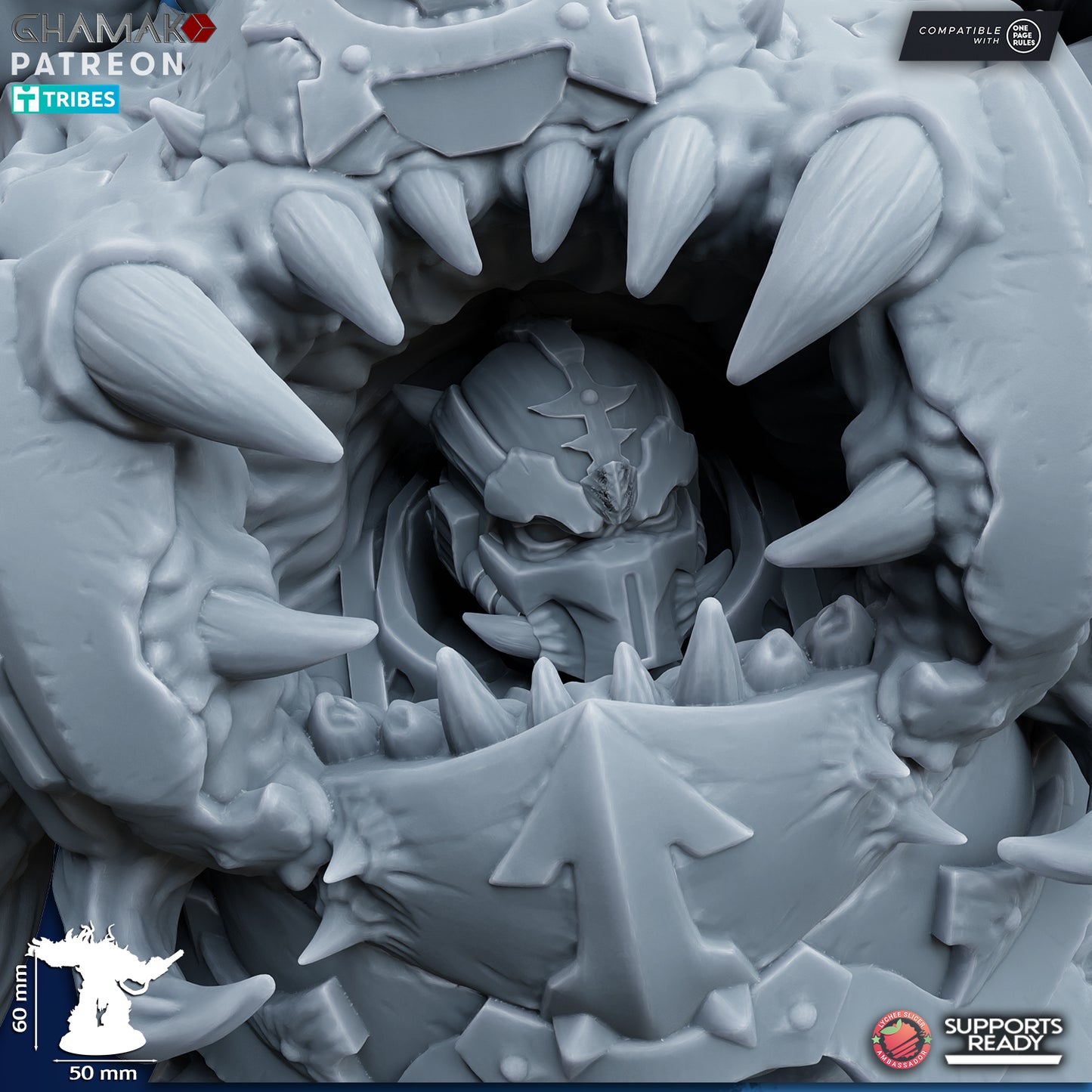 Possesed Eradicators | Heretic Knights (2)  - Havoc Brothers - Ghamak - 3D Printed Mini Marines