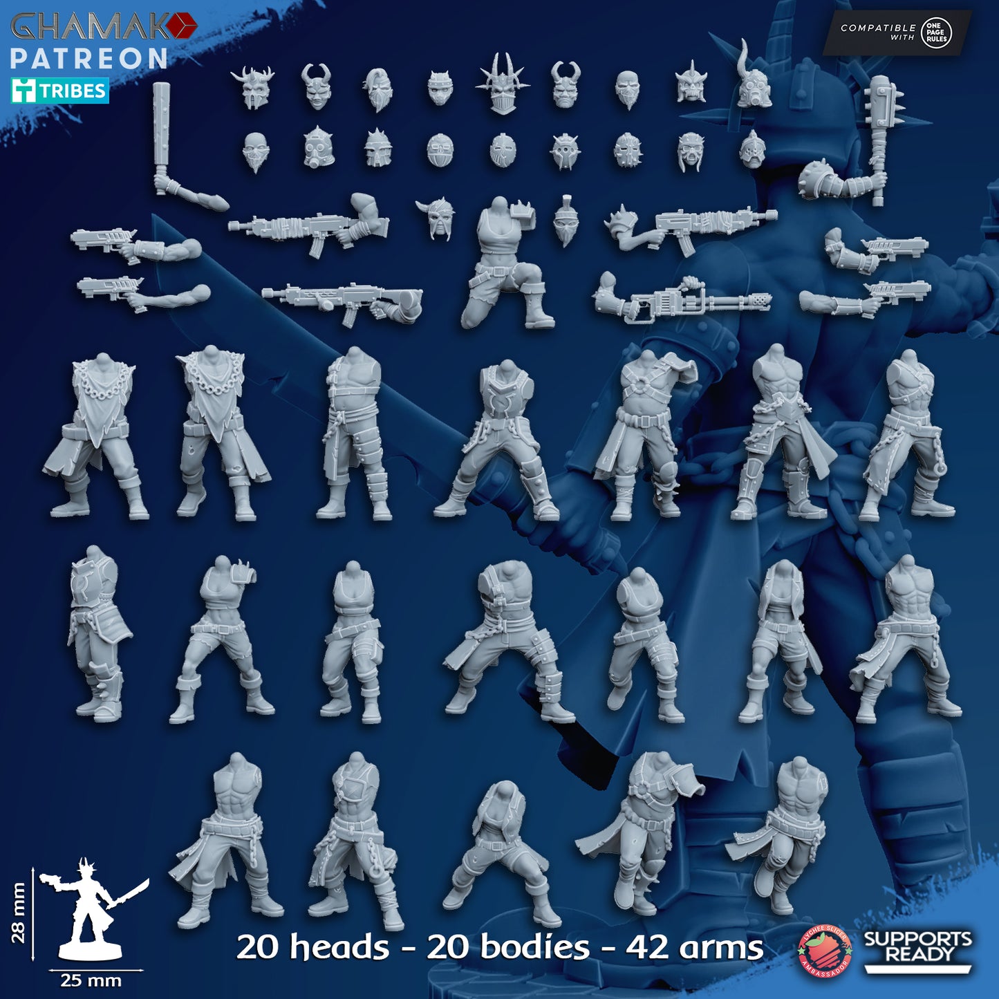 Heretic Cultists | Heretic Cult Forces (20)  - Havoc Brothers - Ghamak