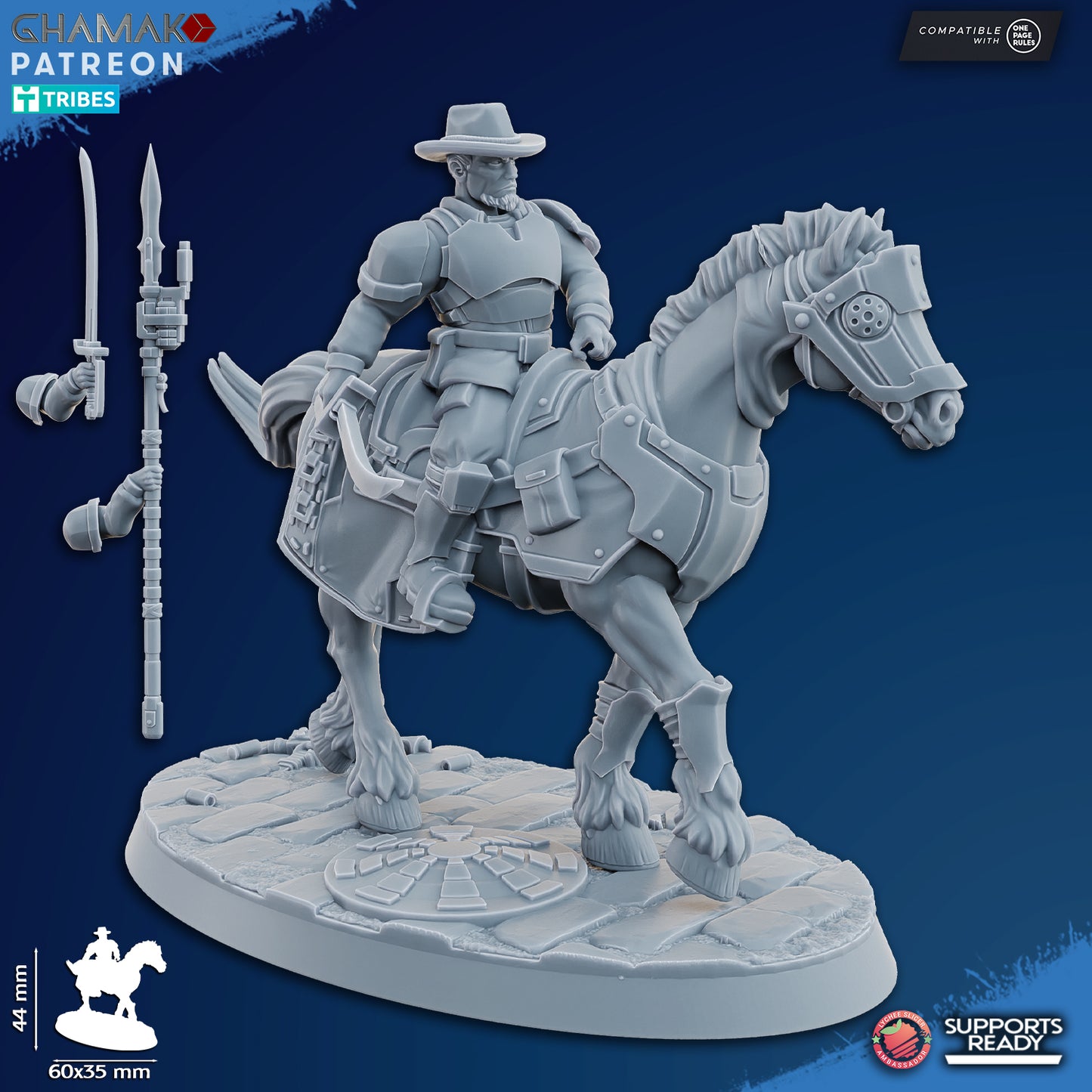 Freedom Guard Cavalry (5) | Empire Guard - Human Defense Force - Ghamak