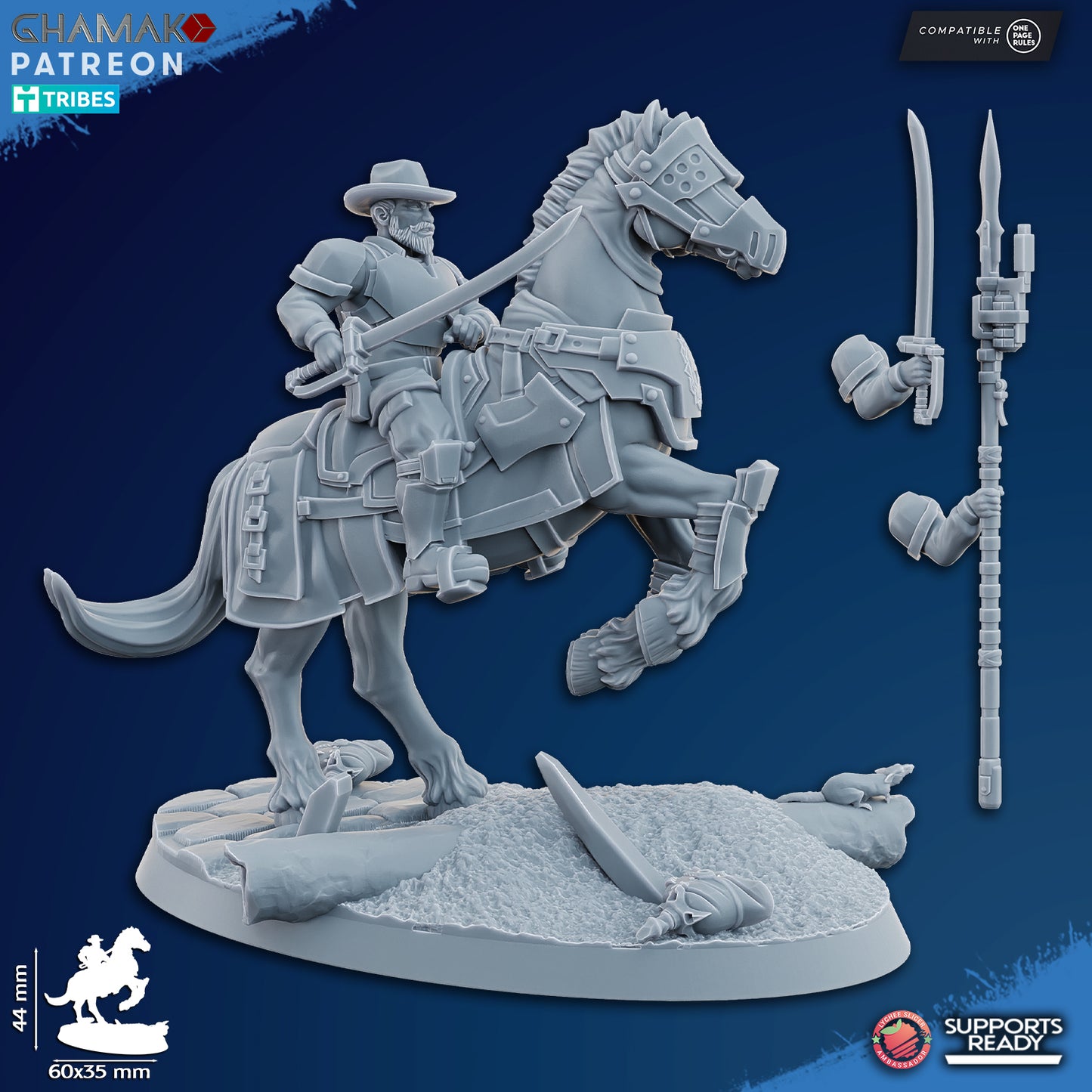 Freedom Guard Cavalry (5) | Empire Guard - Human Defense Force - Ghamak