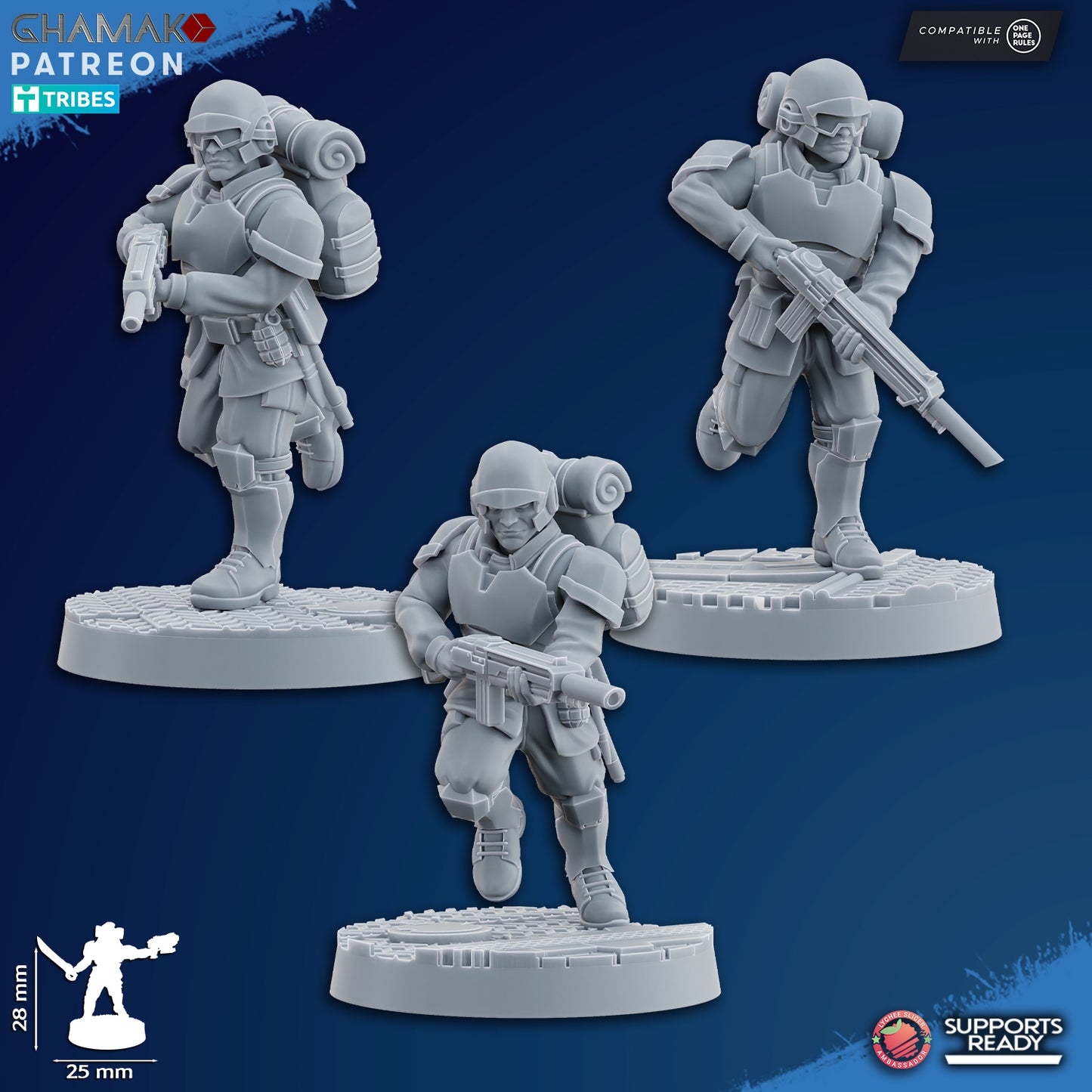Freedom Guard Assault Squad (10) | Empire Guard - Human Defense Force - Ghamak