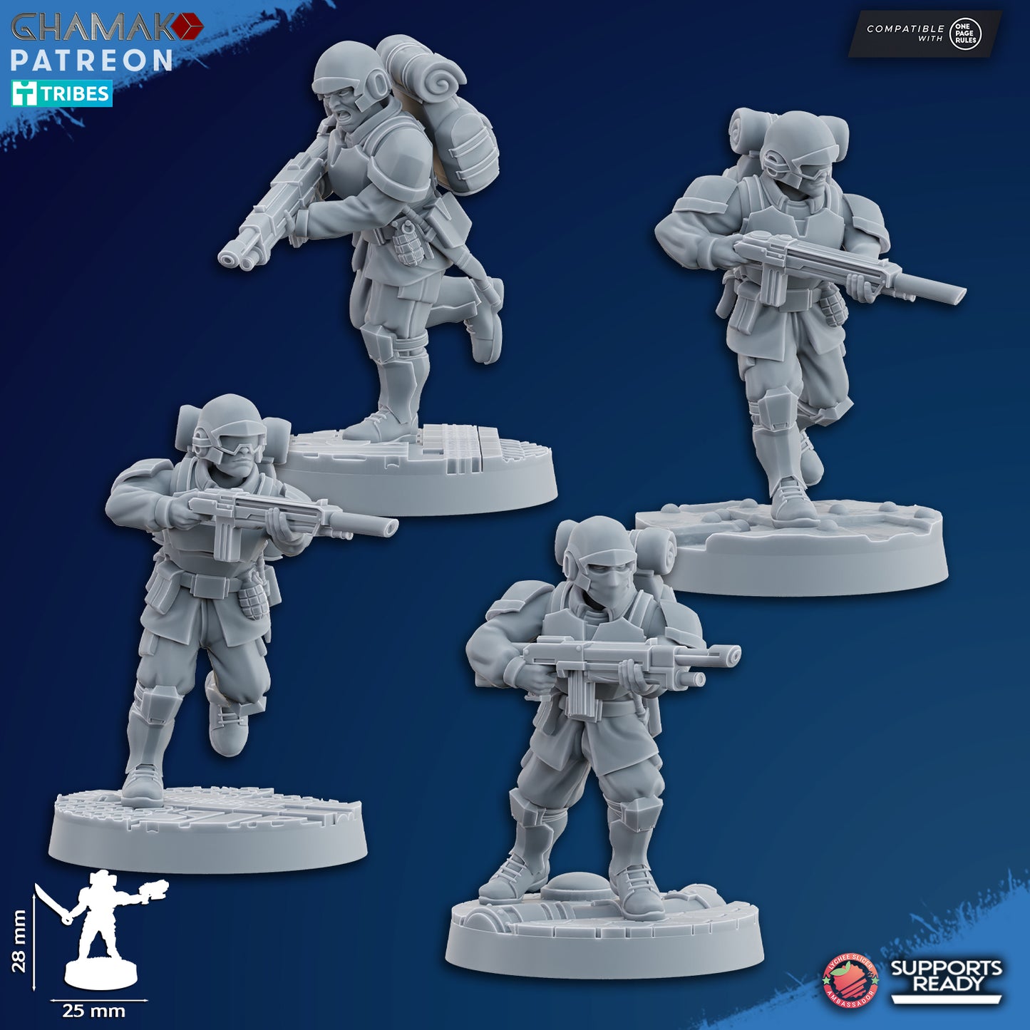 Freedom Guard Assault Squad (10) | Empire Guard - Human Defense Force - Ghamak