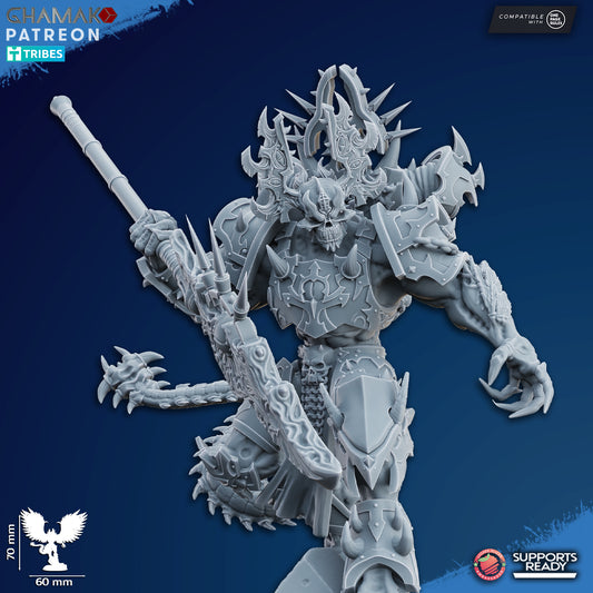 Demonic Possessed Warlock | Wormhole Daemons (1)  - Havoc Brothers - Ghamak - 3D Printed Mini Marines