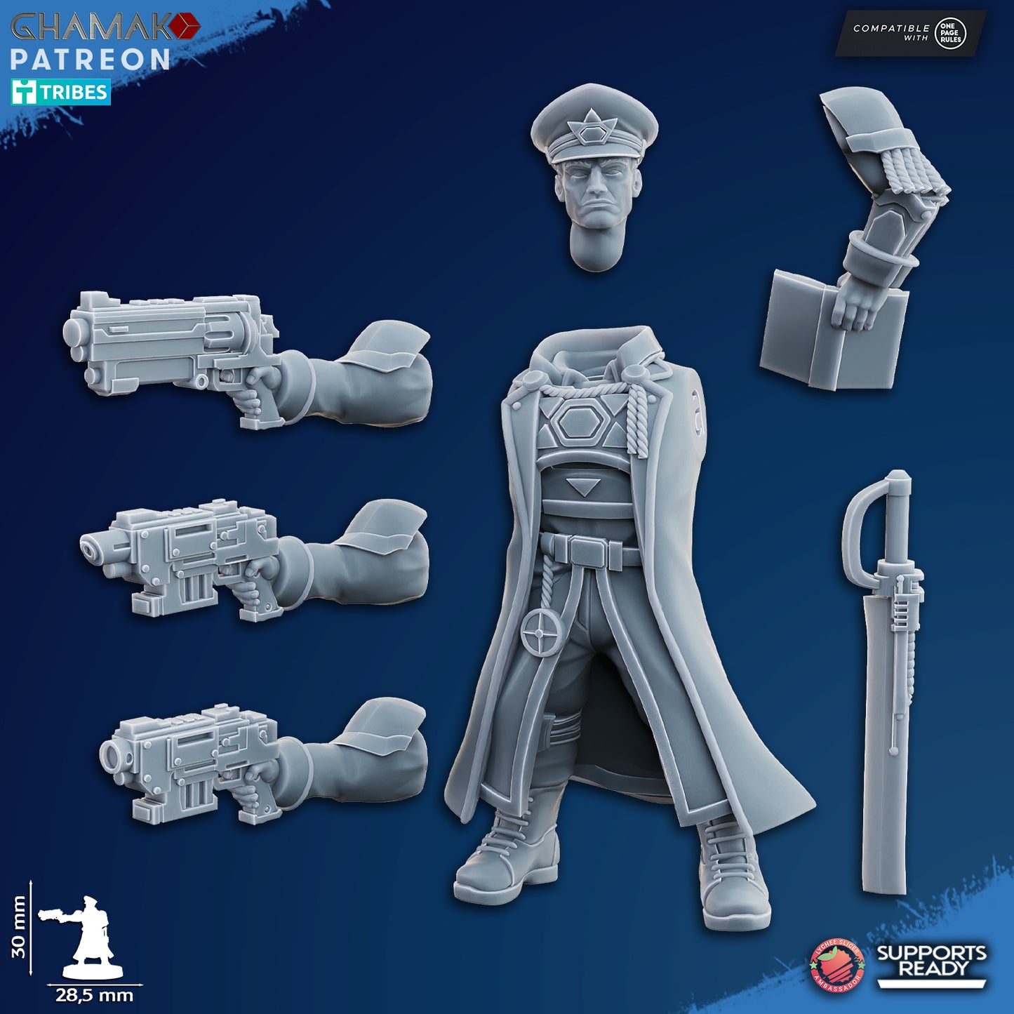 Freedom Guard Commissar 1 (1) | Empire Guard - Human Defense Force - Ghamak