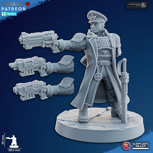 Freedom Guard Commissar 1 (1) | Empire Guard - Human Defense Force - Ghamak
