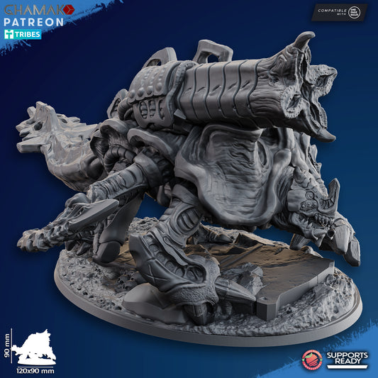 Plasmatic Hulk Tyrant Nid | Alien Hives (1) - Ghamak | 3D-printed Miniatures