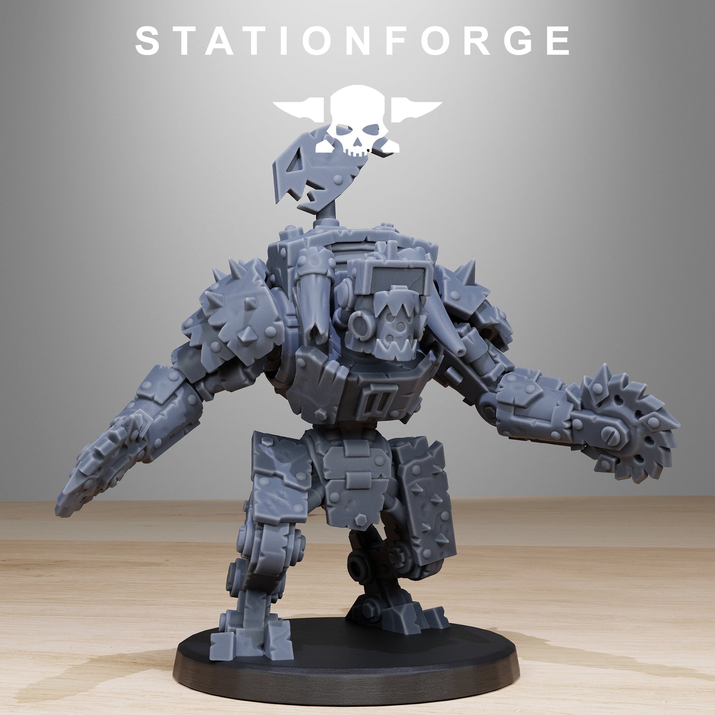 Orkaz Bots Infantry | Space Orcs (10) - Stationforge | 3D-printed Miniatures