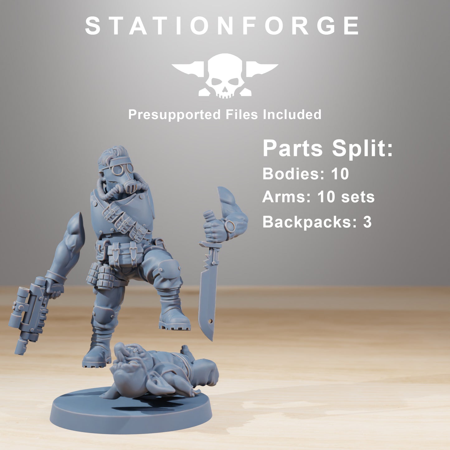 Grimguard Hunters (10) | Empire Guard - Human Defense Force - Stationforge
