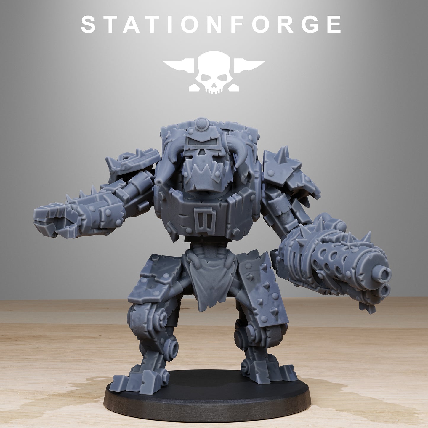 Orkaz Bots Infantry | Space Orcs (10) - Stationforge | 3D-printed Miniatures