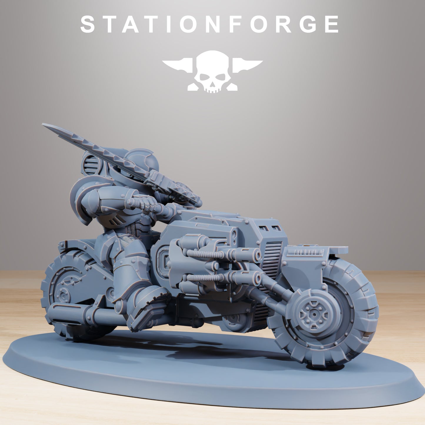 Socratis Bikers | Socratis Knights (10) - MKX Prime Brothers - Stationforge - 3d Printed Mini Marines