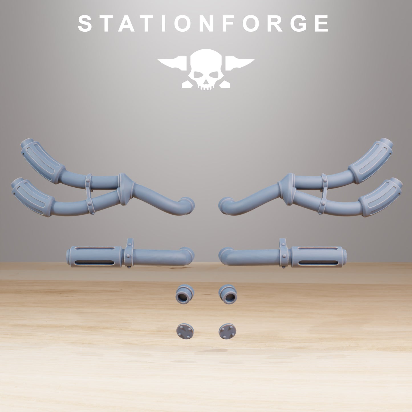 Socratis Bikers | Socratis Knights (10) - MKX Prime Brothers - Stationforge - 3d Printed Mini Marines