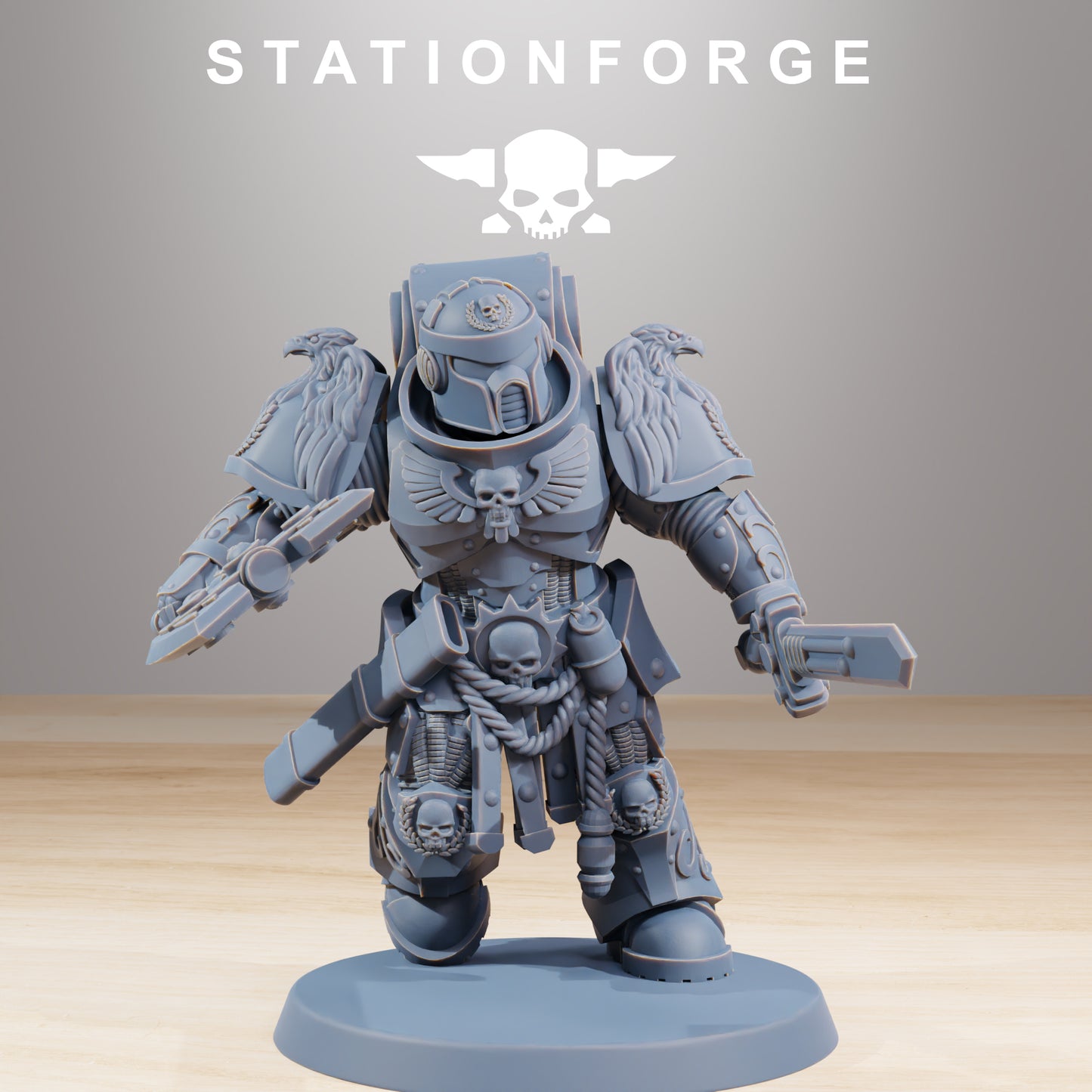 Socratis Guardmen | Socratis Knights (10) - MKX Prime Brothers - Stationforge - 3d Printed Mini Marines