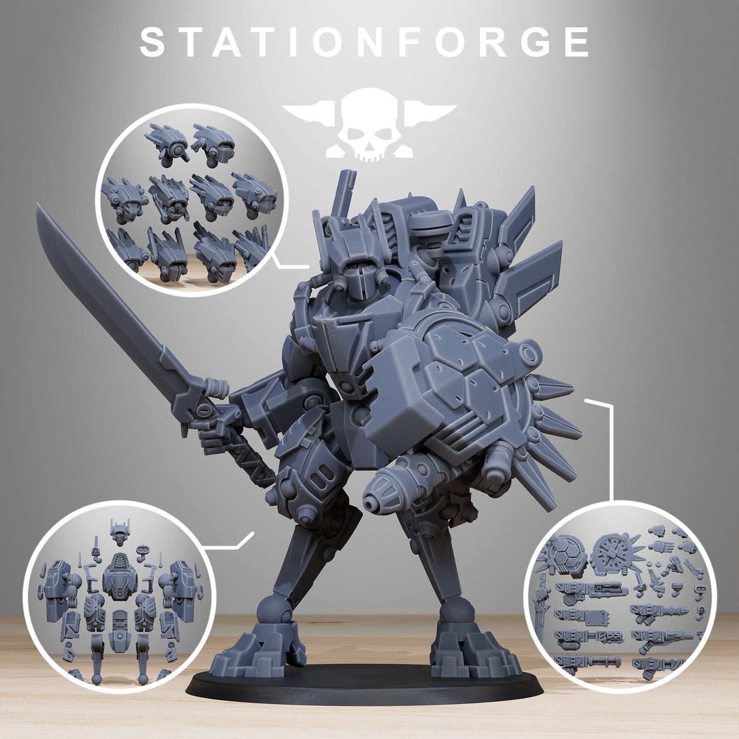 Tairon Elder | Mech (1) - Dao Union - Stationforge - Xenos