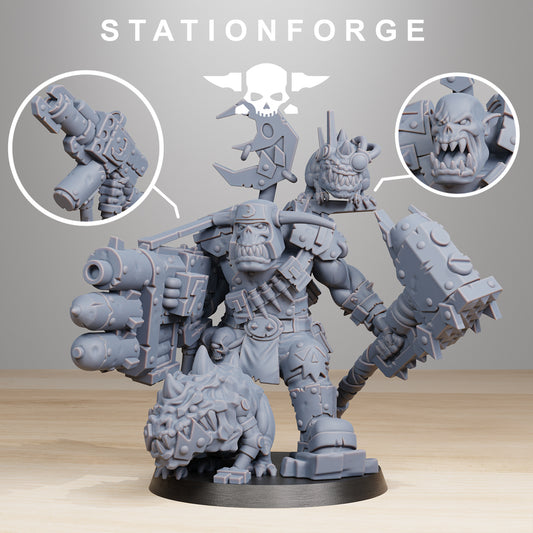 BlackSkull Orkaz | Space Orcs (1) - Stationforge | 3D-printed Miniatures