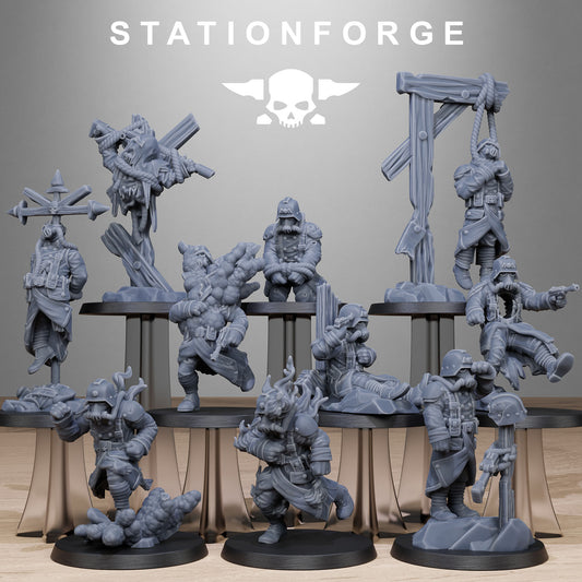 Grimguard Objective Markers (10) | Empire Guard - Human Defense Force - Stationforge