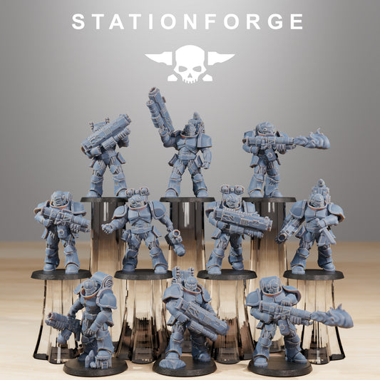 Socratis Ravagers | Socratis Knights (10) - MKX Prime Brothers - Stationforge - 3d Printed Mini Marines