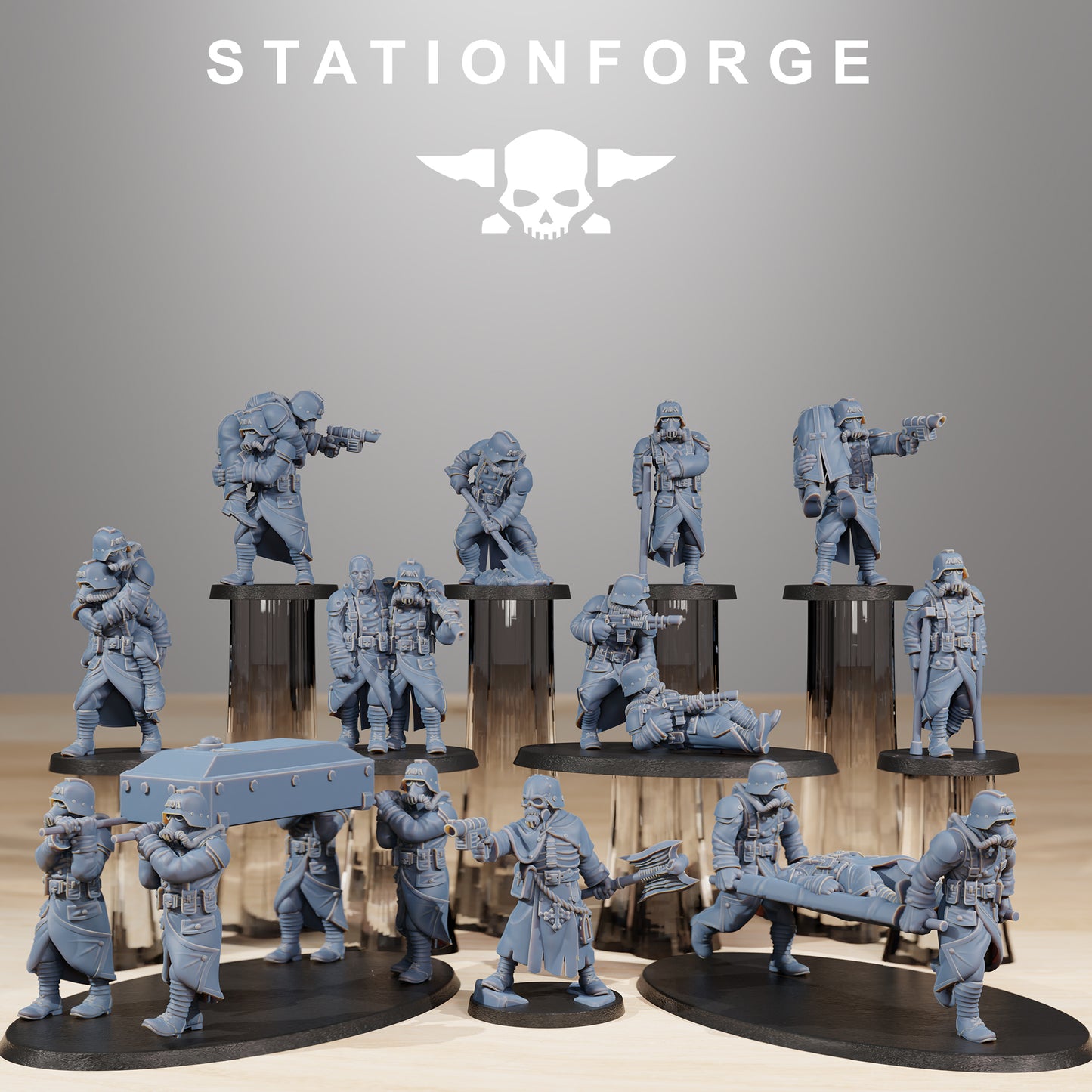 Grimguard Casualities (11) | Empire Guard - Human Defense Force - Stationforge
