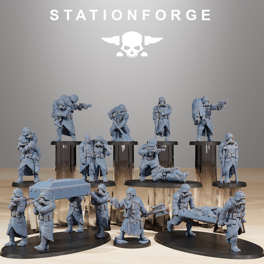 Grimguard Casualities (11) | Empire Guard - Human Defense Force - Stationforge