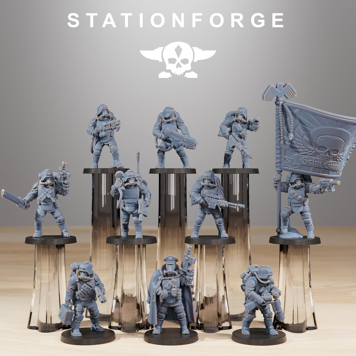 Grimguard Ironclads (10) | Empire Guard - Human Defense Force - Stationforge