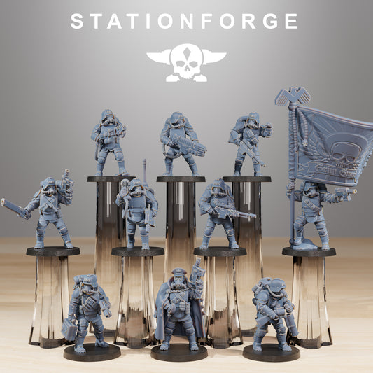 Grimguard Ironclads (10) | Empire Guard - Human Defense Force - Stationforge