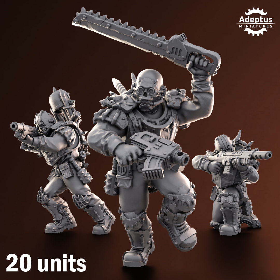 Shattered Legion - Traitor Guard - Heretic Defense Force - Adeptus Miniatures