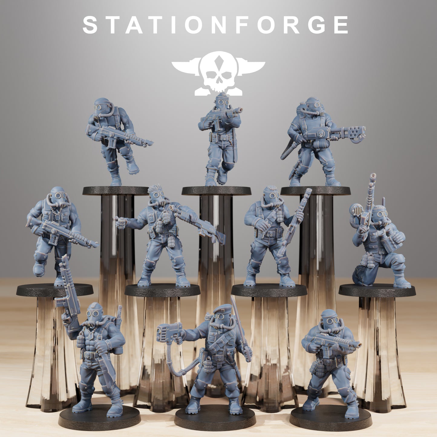 Grimguard Jungle Fighters (10) | Empire Guard - Human Defense Force - Stationforge