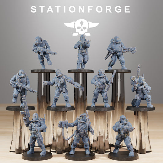 Grimguard Jungle Fighters (10) | Empire Guard - Human Defense Force - Stationforge